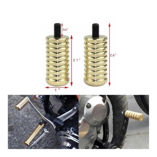 Cale Pied Moto Passager Laiton Remplacement Sélecteur - 7