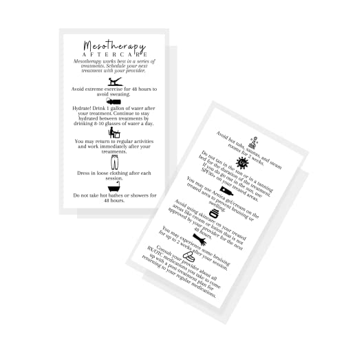 Cartes de mésothérapie post-soins : les conseils indispensables de rajeunissement bio