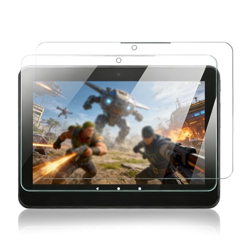 Nevoluxer 2 unidades Protector de pantalla antiluz azul para tablet para Fire HD 8 Kids de 8 pulgadas, antideslumbramiento, resistente a los arañazos, bloque de luz azul para proteger los ojos
