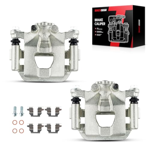 Image of Torchbeam Rear Brake Calipers Set for Nissan 2007-2012 Altima, Nissan 2007-2008 Maxima, Rear Left and Rear Right Calipers Replace # 19B2780A+19B2781A