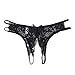 ohyeahlady Erotische Unterwäsche Damen mit Loch Unterhosen Damen im Schritt Offen Spitze String Tanga Damen Sexy Dessous Ouvert Slip Offen Frauen Hipster Höschen Reizwäsche Schwarz,S Unterhosen Damen günstig Kaufen-ohyeahlady Erotische Unterwäsche Damen mit Loch Unterhosen Damen im Schritt Offen Spitze String Tanga Damen Sexy Dessous Ouvert Slip Offen Frauen Hipster Höschen Reizwäsche Schwarz,S