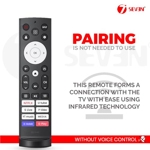 Image of 7SEVEN Compatible for Hisense Tv Remote Original Suitable for ERF3C90H ERF3H90H ERF3K90P ERF3M90H EFR3N90H EFR3T920H Models Remote Control - Universal Hisense Tv Remote Control