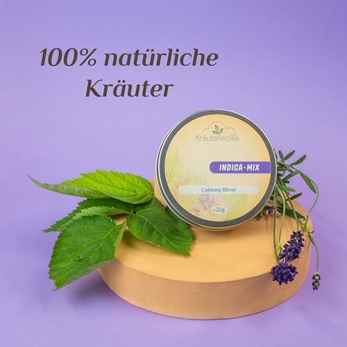 Kräuterwolke Indica Mix - Calming Blend - 100% natürliche Kräutermischung 22g
