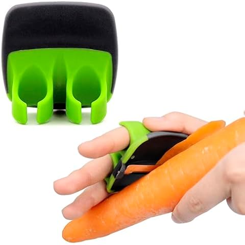 Silicone Finger Grips Peeler for Vegetables and Fruits Cover