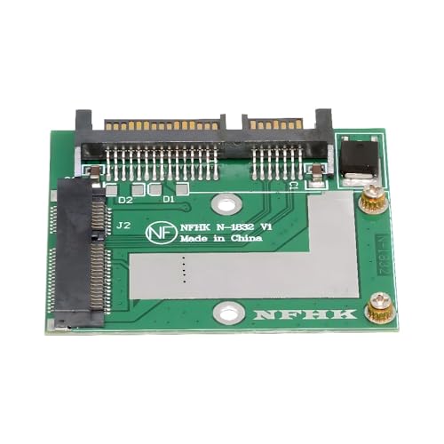 Image of cablecc 50Pin mSATA Low Profile 3050 SSD 5x3cm to 6Gbps 22Pin 2.5 inch SATA 3.0 Disk Adapter PCBA