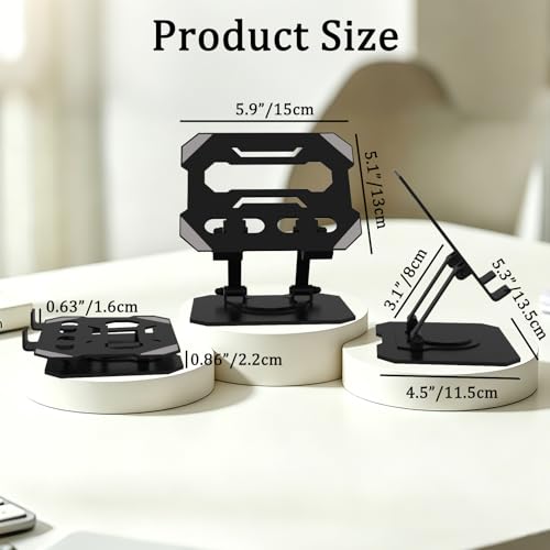 Support pour iPad pour bureau pliable avec rotation 360 accessoires - 3