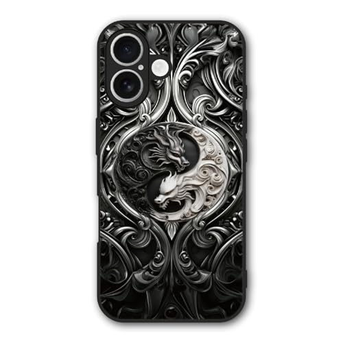 ArcDesign �X�}�z�P�[�X iPhone16Pro�݊��i Slim case �ϏՌ� �J���������Y�ی� �A�C�t�H��16�v���݊��i�P�[�X �V���v�� �X�}�z�J�o�[ �h���S�� �� �C�N 40481