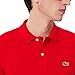 Lacoste Men's Slim Fit L.12.12 Piqué Polo Shirt, Red, X-Large