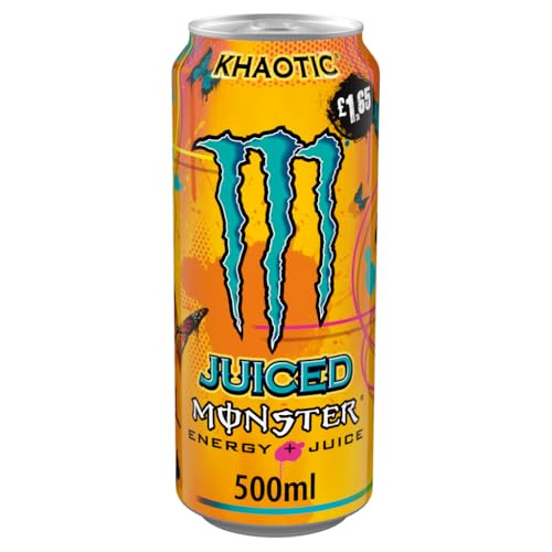 Image of MONSTER ENERGY DRINK KHAOTIC TROPICAL ORANGE 500L