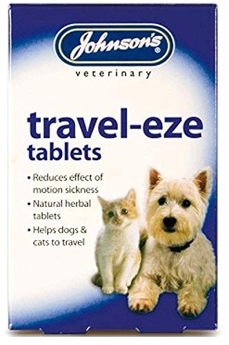SIPW Travel-Eze Tablets For Dogs & Cats Johnsons Natural Herbal Tablet (Travel-eze)