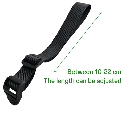 Image of 4 Pack Backpack Extender Strap Extension Connector, Adjustable Buckles for Travel Laptop Bag, Bookbag, Daypack, Sprayer & Shoulder Straps