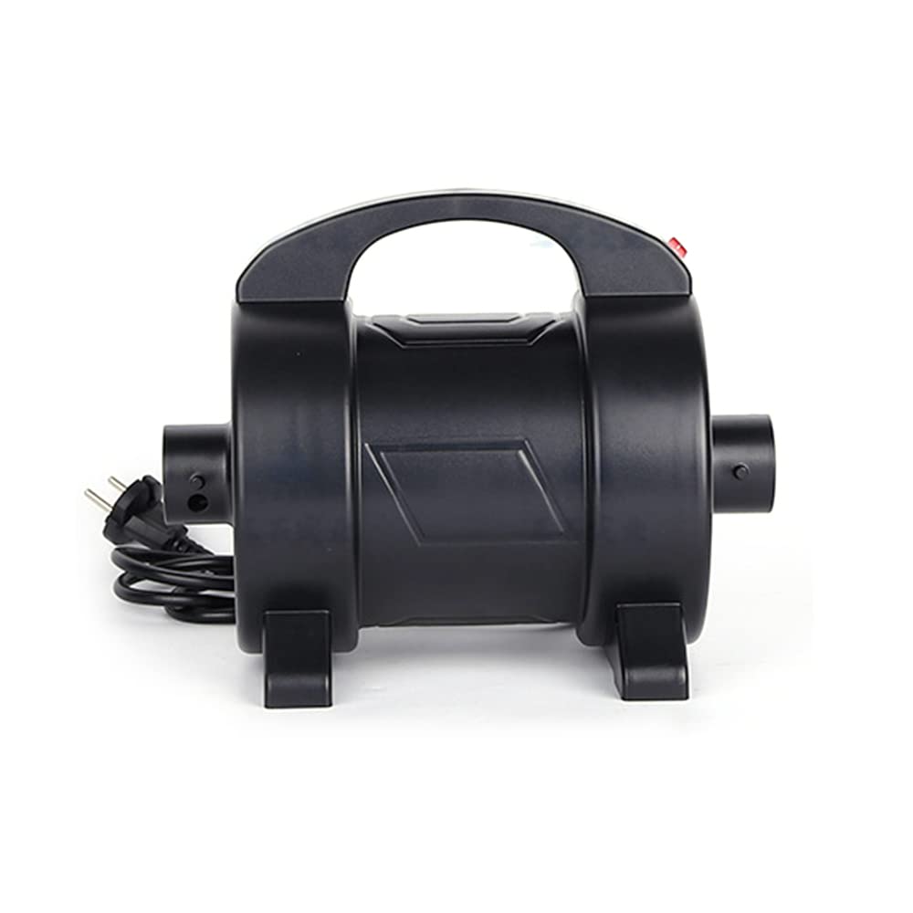 Pompe électrique portable de 1600 W - Gonflage rapide - Avec 2 buses - Pour matelas gonflable et bateau