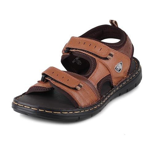 Image of Red Chief Genuine Leather Casual Slip-On Sandal for Men | RC3911