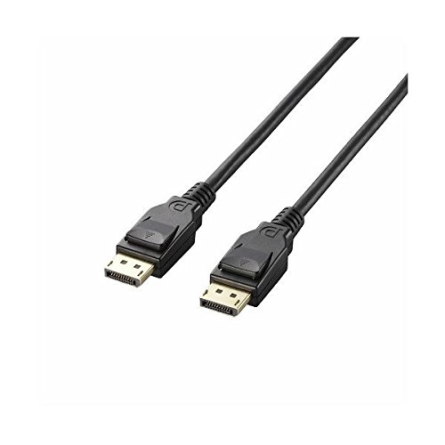 �G���R�� (�܂Ƃ�) DisplayPort(TM)�P�[�u�� CAC-DP1210BK (×2�Z�b�g)