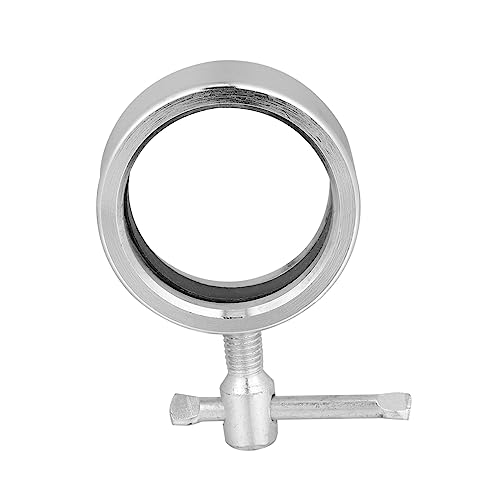 VANZACK Barbell Collars Heavy Duty Spring Clip for Weightlifting Durable Exercise Clips for Barbell Gym Equipment Reliable and Compact Design Silver Finish