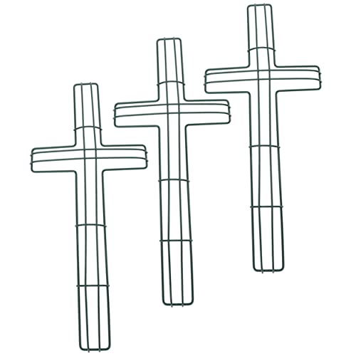 Generic DIY Wreath Frame 3pcs Wire Wreath Frame 40 * 18cm for Easter and Christmas Decorations