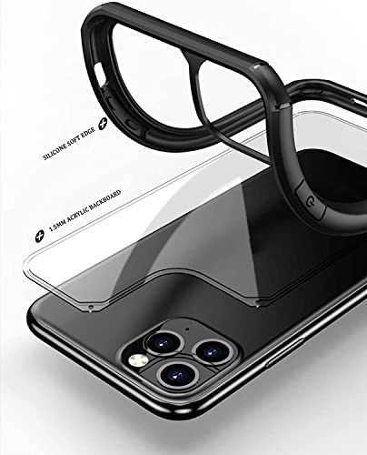 Coque iPhone 12 Pro Max de qualité supérieure transparente et finitions Svart
