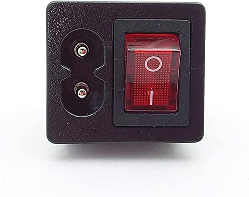 Interrupteur 4PCS et connecteur de socket de commutateur d'alimentation à bascule - 4