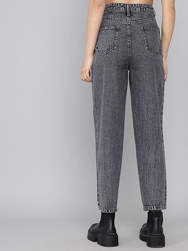 Image of KOTTY Mid Rise Regular Fit Jeans - Tailored Straight Leg Look for Women