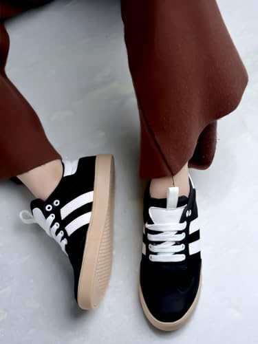 Image of Shoetopia Women's Casual Sneakers || Stylish Lace-Up Sports Shoes with Comfortable Sole || Lightweight Daily Footwear Walking & Running Shoes