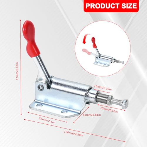 Image of 6-Pack, 36070 Push Pull Toggle Clamp, 110 lb Holding Capacity