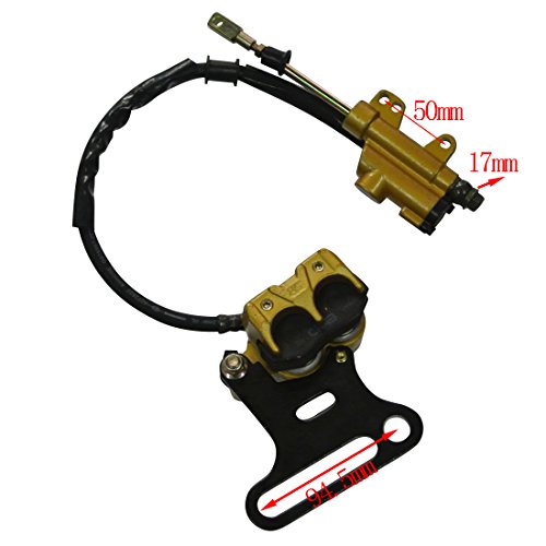 JRL Étrier de Frein arrière hydraulique en Or système Pad 70CC-500CC Pit Pro Dirt Bike 15mm - Image 5