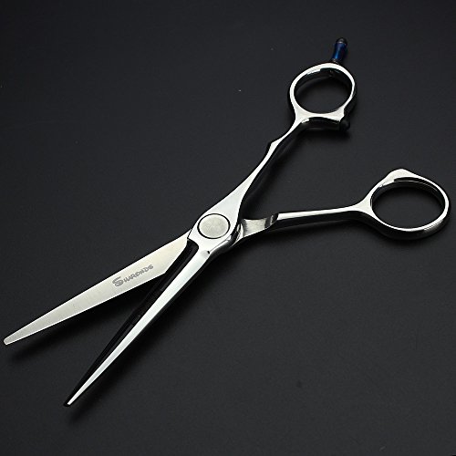 Ciseaux de coupe 6 pouces 440c et ciseaux effileurs pour salon de coiffure - 5