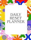 Daily Planner Notepad with Hourly Schedule - ADHD Planner, Time Block Planning Pad, Desktop To Do List, College Supplies - 8.5" x 11" - 80 Undated Sheets