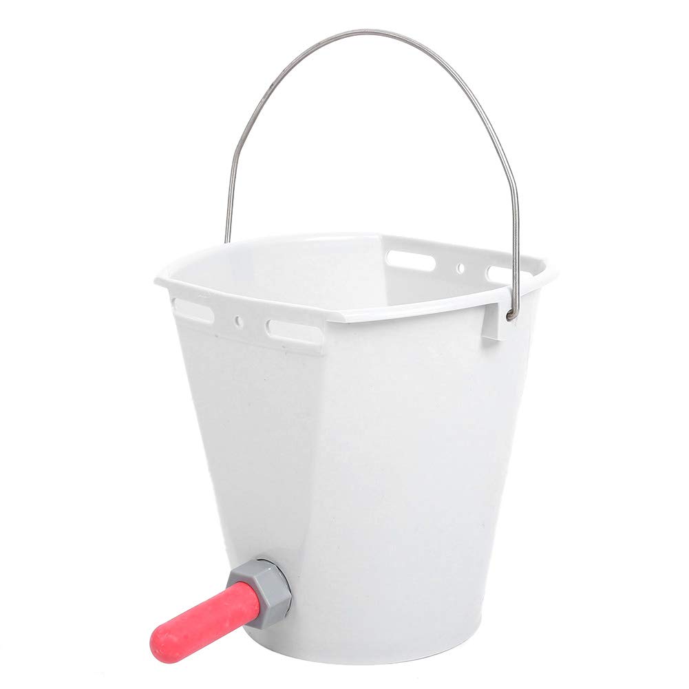 Qcwwy Biały Plastikowy Pojemnik na Mleko z Wieloma Smoczkami do (Single