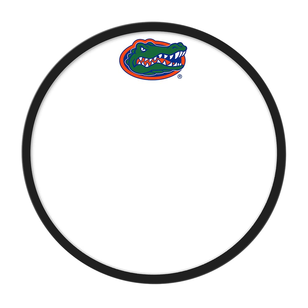 The Fan-Brand NCAA Florida Gators - Modern Disc Dry Erase Wall Sign - Sports Team Bar Sign Décor: Home, Dorm, Garage, Office, Fan Cave