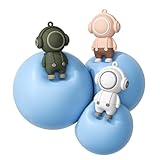 BATBI Cute USB Flash Drive, Earth Musician Style USB Thumb Drive Memory Stick Small Size Waterproof Cartoon Novelty Data Storage Pen Drive Jump Drive Gift