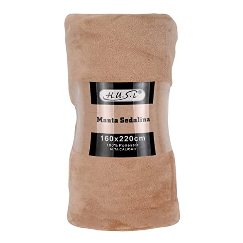 Husl Manta Sofa Suave De Franela, Mantas Para Cama 90 Suave - Manta Pelo De Microfibra Transpirable Hipoalérgica, Multiusos Manta Forro Polar Kaki, 160x220cm Husl Manta Sofa Suave De Franela, Mantas Para Cama 90 Suave - Manta Pelo De Microfibra Transpirable Hipoalérgica, Multiusos Manta Forro Polar Kaki, 160x220cm