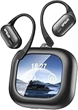 Kopfhörer Übersetzer, 134 Sprachen KI Kopfhörer mit Echtzeit Übersetzung mit App, 5 Übersetzungs Modi Open Ear Ohrhörer mit LCD-Touchscreen, Blueooth 5,4 für Reisen, Business und Studium
