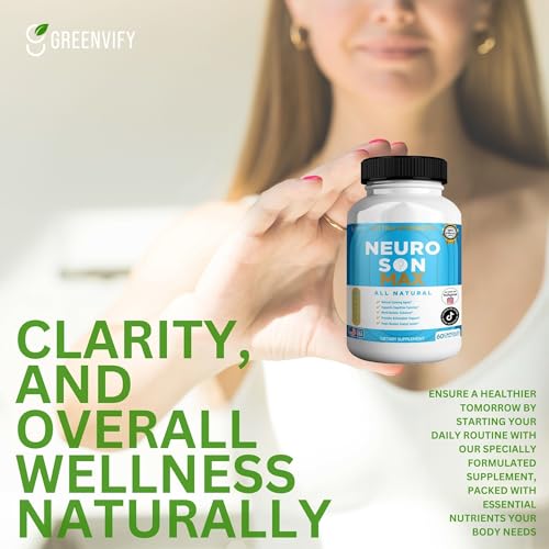 Image of Neuro Son Max Extra Strength, All Natural Dietary Supplement, 60 Capsules, 30-Day Supply (1)