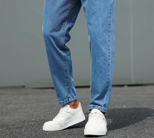 Men's Unique Solid-Color Jeans for high Street Fashion2