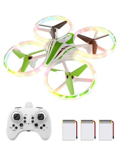 E-SMARTER Mini Drone with 360° Flip & 5 Lighting Modes