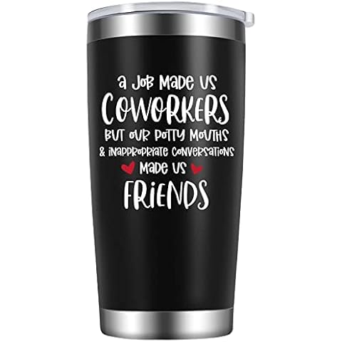 Coworker Gifts for Women, Men - GSPY Wine Tumbler Cover