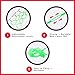 Walk at Home Resistance Bands 7 Ring Adjustable Resistance Bands for Working Out Home Workout Walking Exercise Workout Bands Fitness Program Exercise Bands Stretch Bands for Recovery, Green