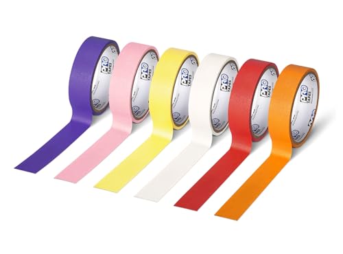 Image of Pro 46 Color Mask Tape Stack 1x10yds (24mm)