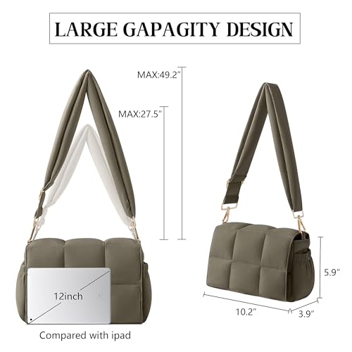 Bolso Mujer FS Fashion Crossbody Acolchado Ligero miniatura 3