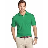 IZOD Men's Short Sleeve Heritage Pique Polo