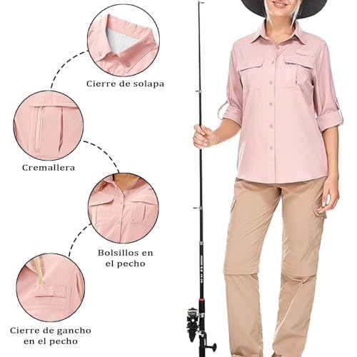 La Mejor Recopilación de Ropa de Pesca para Mujer los 5 mejores. 17 Imagen adicional
