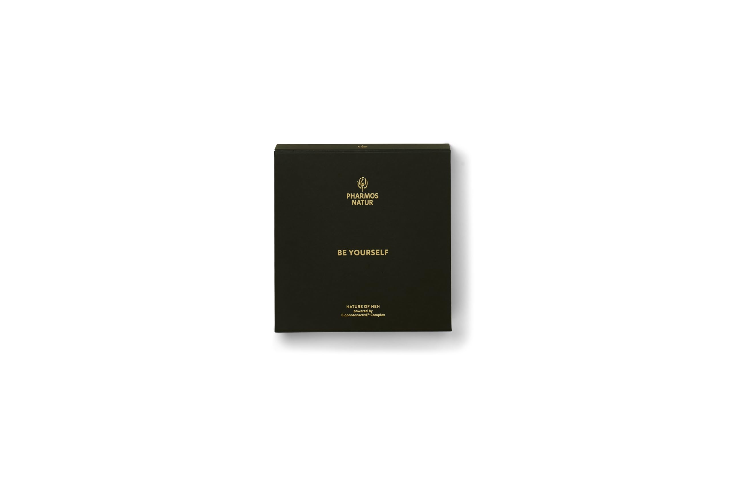Pharmos Natur Be yourself - Männer Geschenkset, Naturkosmetik Pflegeset mit Cleansing, Shaving Gel und Effect Serum für Gesichtspflege Rasur und tägliche Männerpflege, Wellness Ritual