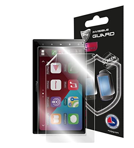 IPG Para Pioneer SPH-DA160DAB Protetor de tela de reprodutor multimídia sensível ao toque de 17.3 cm película transparente ultra HD invisível anti-arranhões - suave/autorreparação/sem bolhas - para
