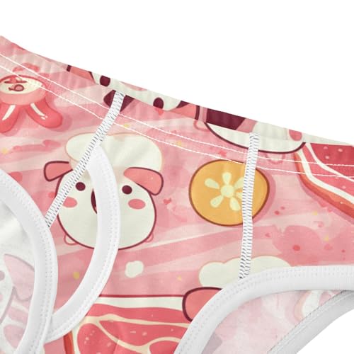 KLL Chef Bacon Toddler Boys' Comfort Nighttime Underwear Breathable Undies4