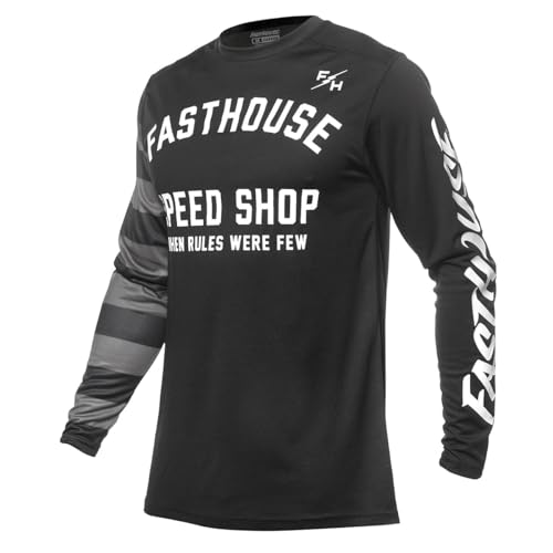 FASTHOUSE Carbon Eternal Jersey (Black/Black, Large)