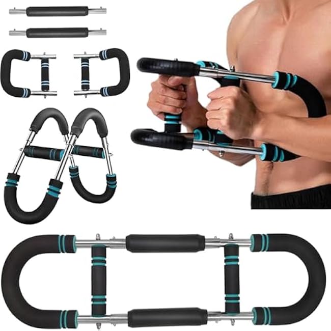 Arm & Chest Workout Twister ¨C Forearm, Biceps & Upper Body Trainer for Home & Gym ¨C Portable Fitness Equipment for Men & Women