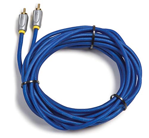 KICKER 09ZV3 Z-Series True 75-Ohm 3 Meter ROHS Compliant Video Interconnect Cable