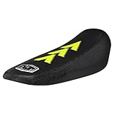 Enjoy Mfg Seat Cover - Compatible with Sur Ron Sur-Ron Light Bee MX & X E-Bike - All Black with Arrows #349 (All Black with NEON Yellow Arrows)