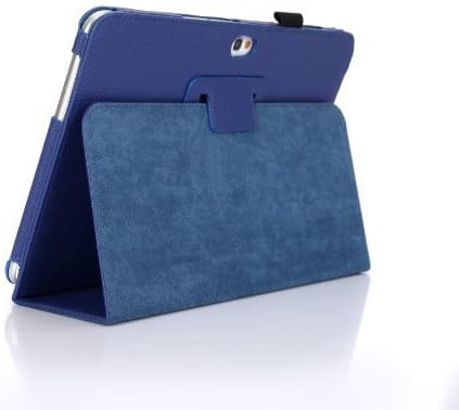 SupCase Slim Fit Folio Leather Tablet Case Cover for Samsung Galaxy Note 10.1-Inch N8000, Sapphire Blue (S8000-62A-SB)